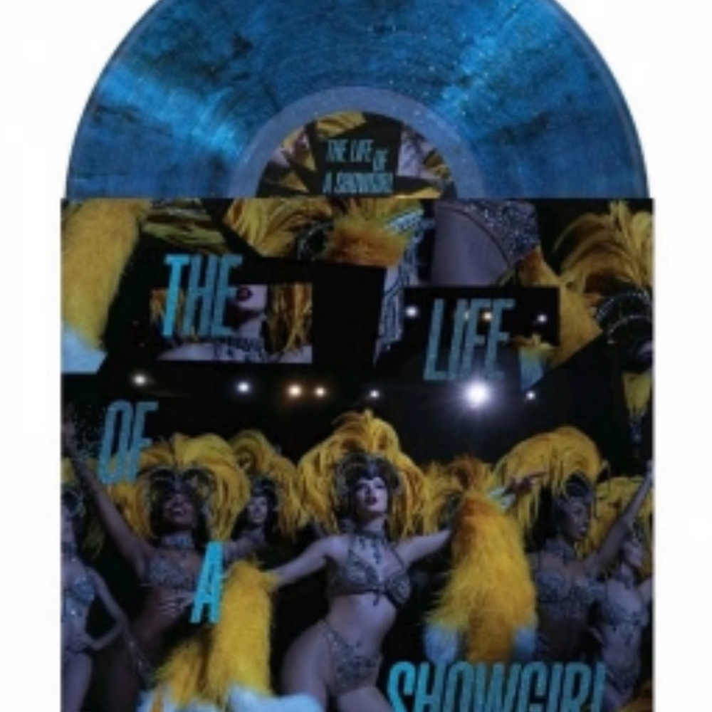 Taylor Swift TLOAS Lakeside Beach blue sparkle vinyl variant